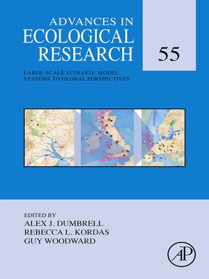 cover image of Advances in Ecological Research, Volume 55